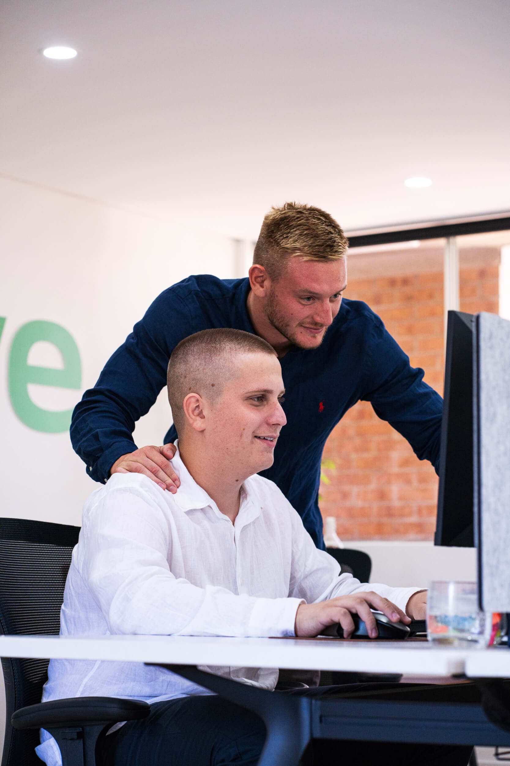 Stryve Finance team discussing first home buyer strategies with clients